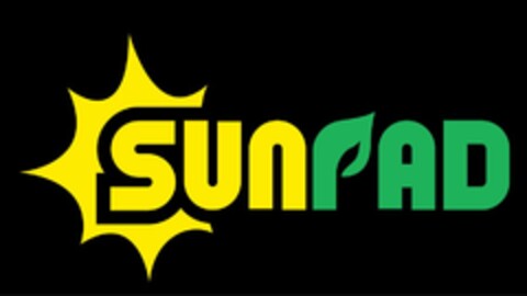 SUNPAD Logo (USPTO, 09/17/2018)