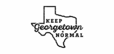 KEEP GEORGETOWN NORMAL Logo (USPTO, 13.11.2018)