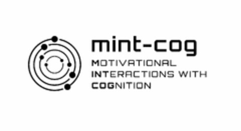 MINT-COG MOTIVATIONAL INTERACTIONS WITH COGNITION Logo (USPTO, 02/22/2019)