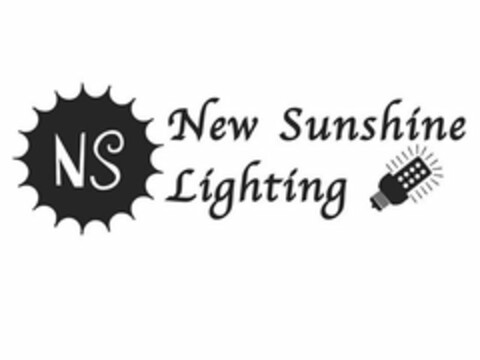 NS NEW SUNSHINE LIGHTING Logo (USPTO, 05.03.2019)