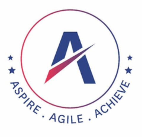 A ASPIRE . AGILE . ACHIEVE Logo (USPTO, 18.07.2019)