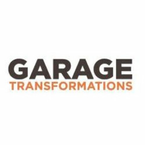 GARAGE TRANSFORMATIONS Logo (USPTO, 22.07.2019)