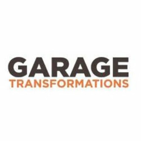 GARAGE TRANSFORMATIONS Logo (USPTO, 07/22/2019)