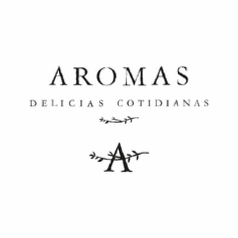 AROMAS DELICIAS COTIDIANAS A Logo (USPTO, 11/01/2019)