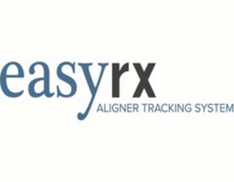 EASYRX ALIGNER TRACKING SYSTEM Logo (USPTO, 12/24/2019)