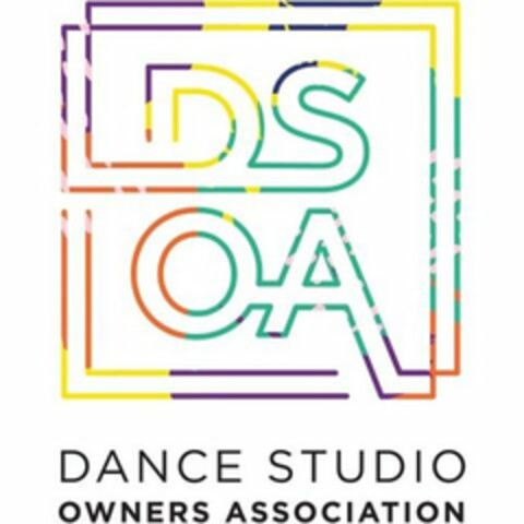 DSOA DANCE STUDIO OWNERS ASSOCIATION Logo (USPTO, 10.02.2020)