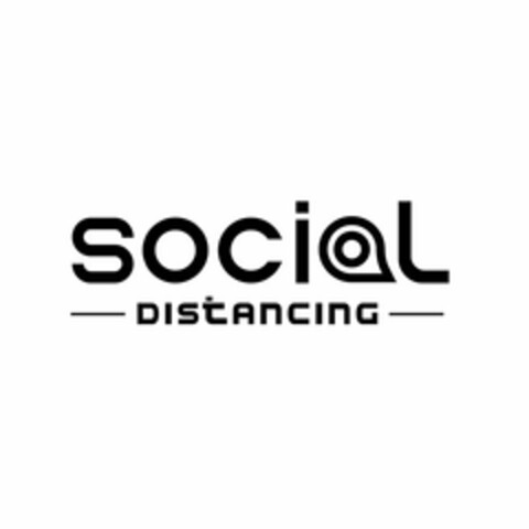 SOCIAL DISTANCING Logo (USPTO, 06.08.2020)