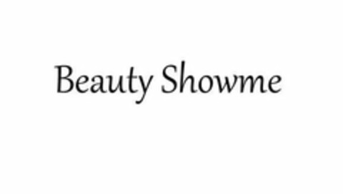 BEAUTY SHOWME Logo (USPTO, 09/19/2020)