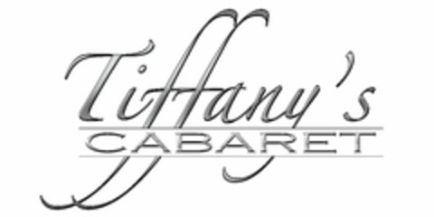 TIFFANY'S CABARET Logo (USPTO, 02/17/2009)