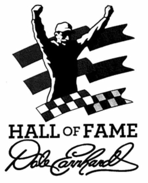 DALE EARNHARDT HALL OF FAME Logo (USPTO, 10/15/2009)