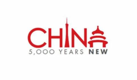 CHINA 5,000 YEARS NEW Logo (USPTO, 13.12.2012)