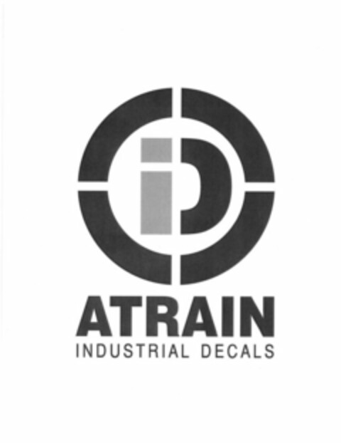 ID ATRAIN INDUSTRIAL DECALS Logo (USPTO, 28.06.2017)