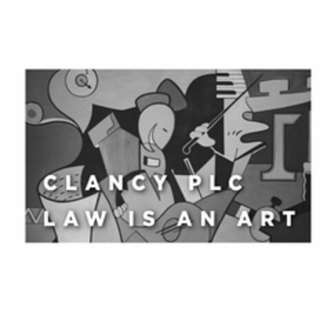 CLANCY PLC LAW IS AN ART Logo (USPTO, 12.12.2018)