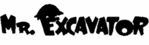 MR. EXCAVATOR Logo (USPTO, 12/31/2008)