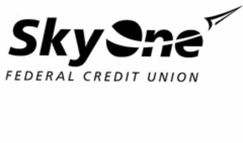 SKYONE FEDERAL CREDIT UNION Logo (USPTO, 03/12/2009)