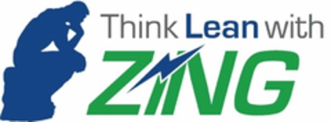 THINK LEAN WITH ZING Logo (USPTO, 18.03.2009)