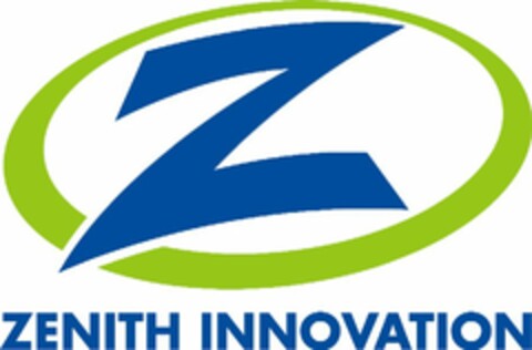 Z ZENITH INNOVATION Logo (USPTO, 29.05.2009)