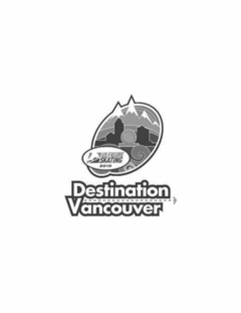 DESTINATION VANCOUVER US FIGURE SKATING 2010 Logo (USPTO, 09/04/2009)