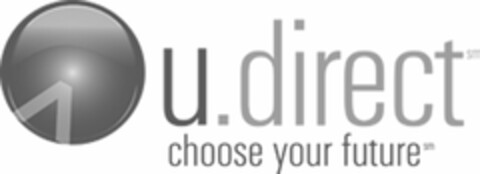 U.DIRECT CHOOSE YOUR FUTURE Logo (USPTO, 19.10.2009)