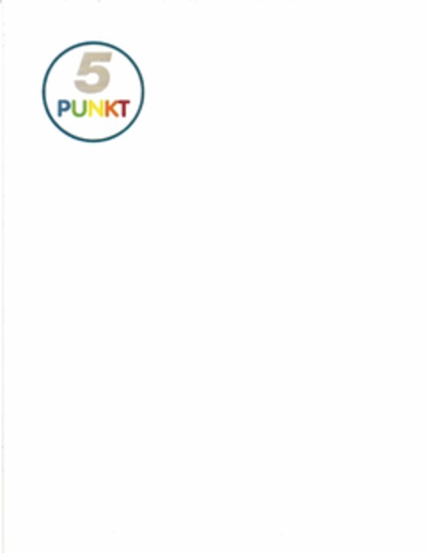 5 PUNKT Logo (USPTO, 04.12.2009)