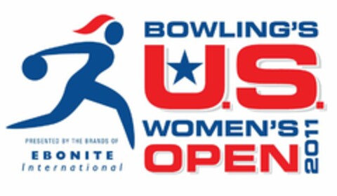 BOWLING'S U.S. WOMEN'S OPEN 2011 PRESENTED BY THE BRANDS OF EBONITE INTERNATIONAL Logo (USPTO, 14.06.2010)