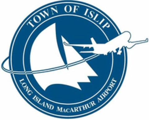 TOWN OF ISLIP LONG ISLAND MACARTHUR AIRPORT Logo (USPTO, 12.08.2010)