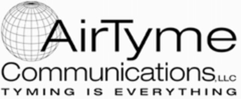 AIR TYME COMMUNICATIONS, LLC TYMING IS EVERYTHING Logo (USPTO, 09/17/2010)