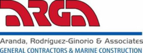 ARGA ARANDA, RODRIGUEZ-GINORIO & ASSOCIATES GENERAL CONTRACTORS & MARINE CONSTRUCTION Logo (USPTO, 20.09.2010)