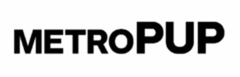 METROPUP Logo (USPTO, 05.10.2010)