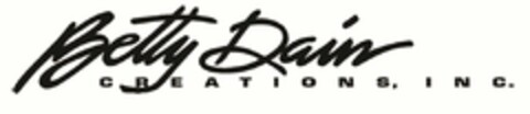 BETTY DAIN CREATIONS Logo (USPTO, 12.05.2011)