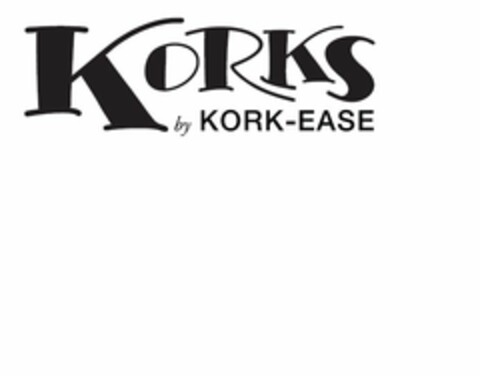 KORKS BY KORK-EASE Logo (USPTO, 16.06.2011)