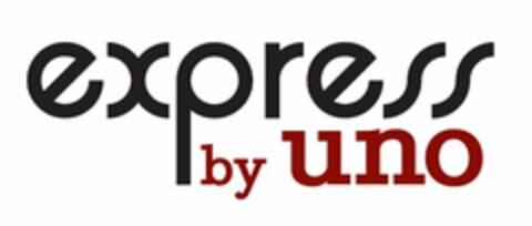 EXPRESS BY UNO Logo (USPTO, 08/10/2011)