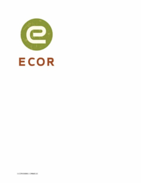 E ECOR Logo (USPTO, 16.09.2011)