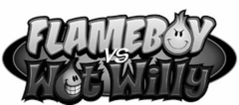 FLAMEBOY VS WET WILLY Logo (USPTO, 03/07/2012)