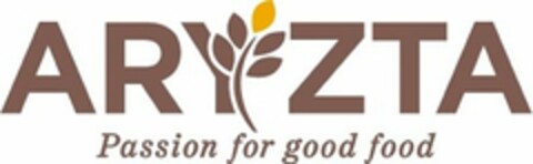 ARYZTA PASSION FOR GOOD FOOD Logo (USPTO, 08/20/2012)