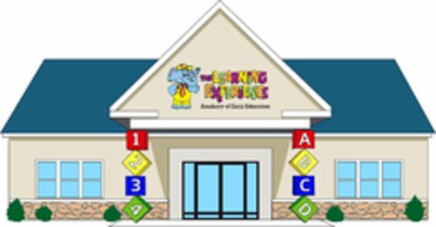 THE LEARNING EXPERIENCE ACADEMY OF EARLY EDUCATION ABCD 1234 Logo (USPTO, 10/10/2012)