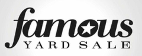 FAMOUS YARD SALE Logo (USPTO, 10/10/2012)