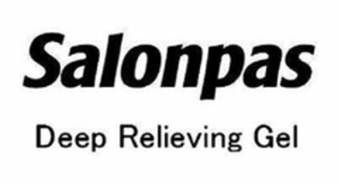 SALONPAS DEEP RELIEVING GEL Logo (USPTO, 16.11.2012)