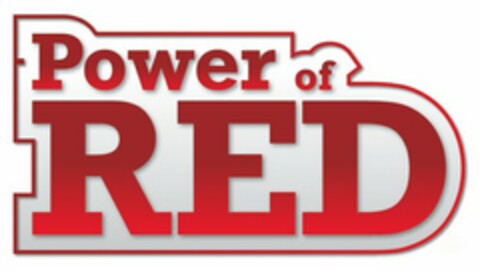 POWER OF RED Logo (USPTO, 02/13/2013)