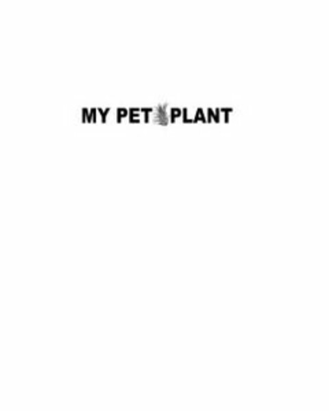 MY PET PLANT Logo (USPTO, 28.02.2013)