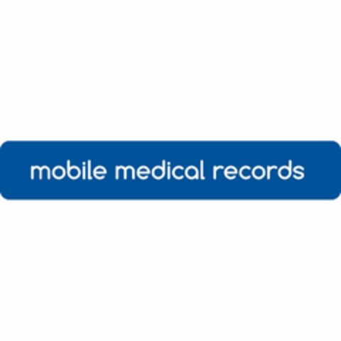 MOBILE MEDICAL RECORDS Logo (USPTO, 22.11.2013)