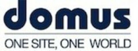 DOMUS ONE SITE, ONE WORLD Logo (USPTO, 02.02.2014)