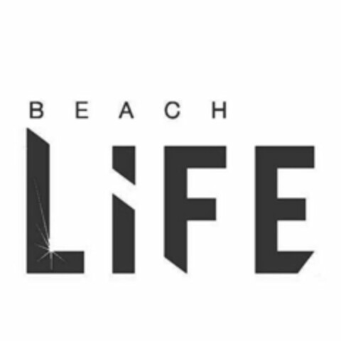 BEACH LIFE Logo (USPTO, 03/13/2014)