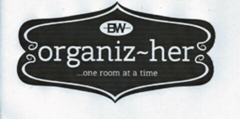 BW BOSTON WAREHOUSE ORGANIZ-HER ...ONE ROOM AT A TIME Logo (USPTO, 22.03.2014)