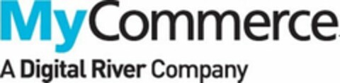 MY COMMERCE A DIGITAL RIVER COMPANY Logo (USPTO, 24.07.2014)