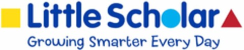 LITTLE SCHOLAR GROWING SMARTER EVERY DAY Logo (USPTO, 11.03.2015)