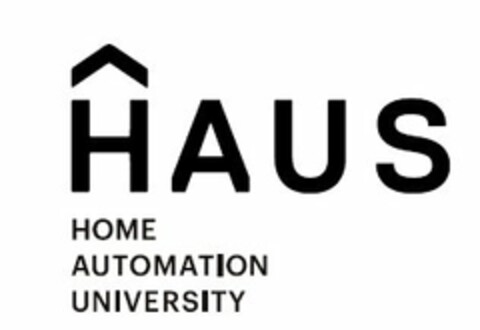 HAUS HOME AUTOMATION UNIVERSITY Logo (USPTO, 27.10.2015)