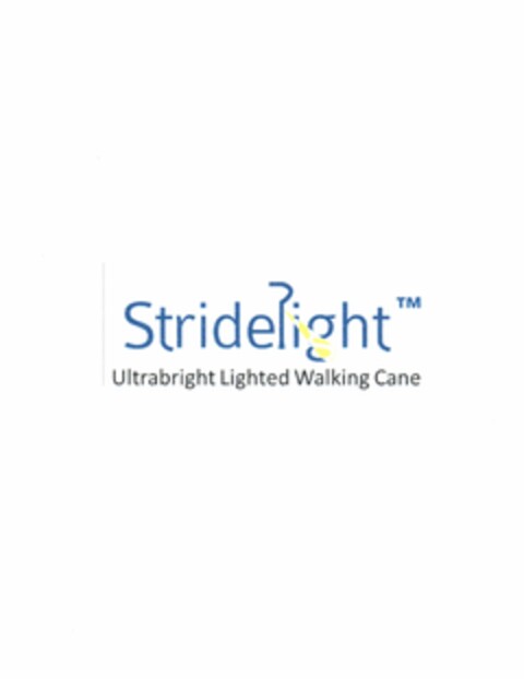 STRIDELIGHT ULTRABRIGHT LIGHTED WALKING CANE Logo (USPTO, 12.01.2016)