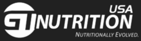 GT NUTRITION USA NUTRITIONALLY EVOLVED. Logo (USPTO, 24.05.2016)