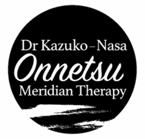 DR KAZUKO-NASA ONNETSU MERIDIAN THERAPY Logo (USPTO, 11/15/2016)